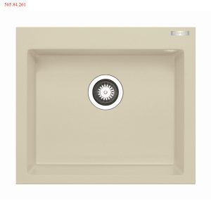 chậu đá đơn Hafele HS-G4650 màu mocha 565.84.261