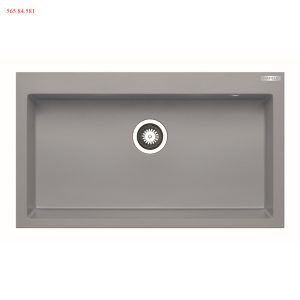 chậu rửa bát đơn Hafele HS-G7650 màu xám 565.84.581