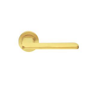 khóa cửa hafele 901.79.873 màu vàng đồng