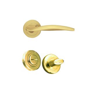 khóa cửa vệ sinh hafele 901.79.103 vàng đồng