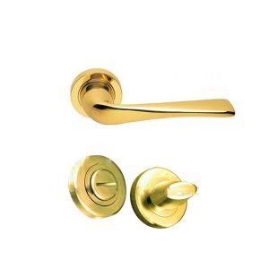 khóa cửa vệ sinh hafele 901.79.106 vàng đồng