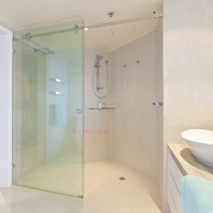 phụ kiện cửa trượt cabin tắm kính hafele Oval