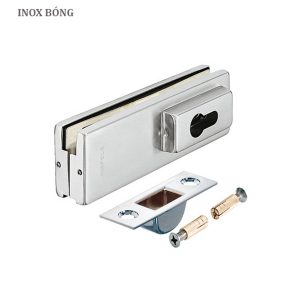 khóa kẹp chân kính hafele 981.00.401 inox bóng