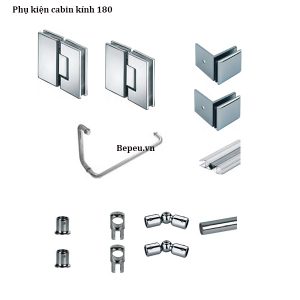 phụ kiện phòng tắm kính Hafele 180 độ