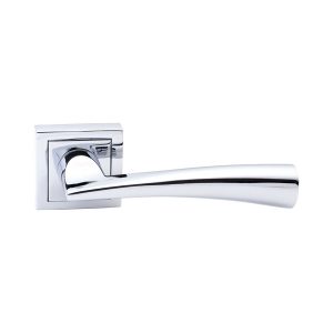 Khóa tay gạt Yale B22 US26 màu chrome bóng