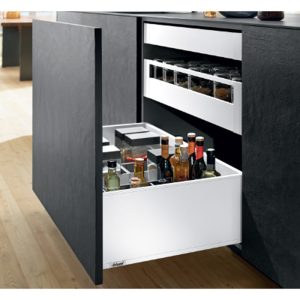 RAY HỘP BLUM LEGRABOX PURE F TRẮNG