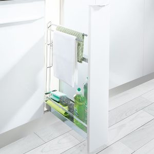 Giá treo khăn kessbohmer Hafele 545.61.063 màu ice white