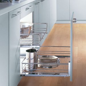 giá xoong kessebohmer gắn cánh rổ lưới