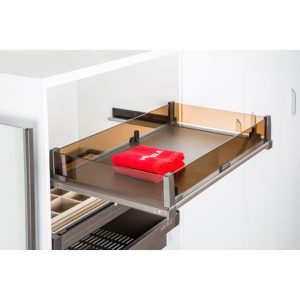 rổ kéo bằng kính Hafele 807.95.173