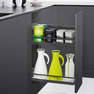 Giá đựng chai lọ kessebohmer Hafele anthracite