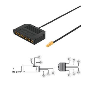bộ chia 6 đèn hệ 12V 833.74.798