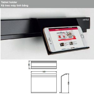 Kệ treo máy tính bảng hafele 523.00.320