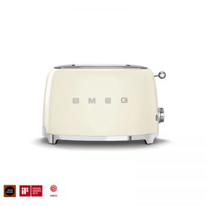 Lò nướng bánh mì Smeg TSF01CREU màu kem