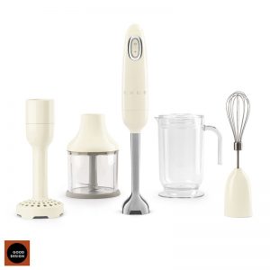máy xay cầm tay Smeg HBF02CREU màu kem dòng 50's Style 535.43.615
