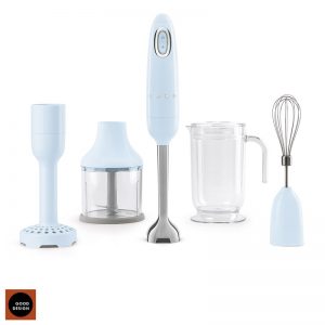 máy xay cầm tay Smeg HBF02PBEU màu xanh nhạt dòng 50's Style 535.43.610