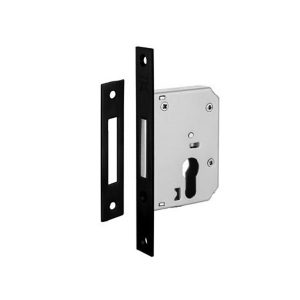 Thân khóa cửa trượt hafele 911.26.413 đen