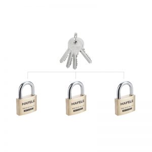 bộ khóa treo hafele 482.01.975 loại 3