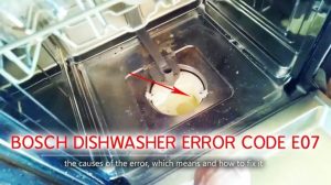 MÁY RỬA BÁT BOSCH LỖI E07