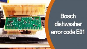 MÁY RỬA BÁT BOSCH LỖI E01