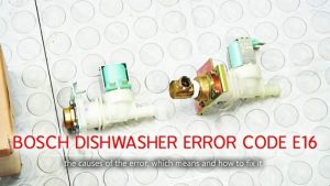 MÁY RỬA BÁT BOSCH LỖI E16