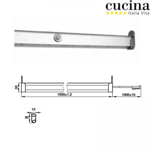 Thanh suốt led Cucina STELLA 833.01.409