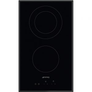 bếp điện domino smeg SE332EB