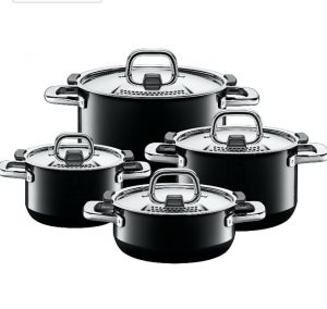 BỘ NỒI SILIT NATURE BLACK 4 MÓN