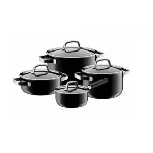Bộ nồi WMF Fusiontec black 4 món