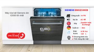 TOP NHỮNG MÁY RỬA BÁT SIEMENS IQ500 TỐT NHẤT
