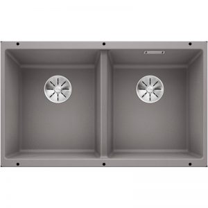 Chậu rửa bát Blanco Subline 350/350-U alu metallic 523576