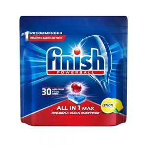 TÚI VIÊN RỬA FINISH ALL IN 1 MAX 30 LEMON