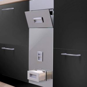 Thùng gạo mặt gương Hafele 549.32.744