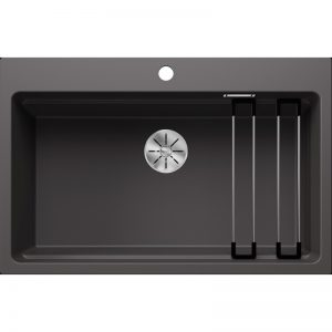 Chậu đá đơn Blanco Etagon 8 rock grey 525188