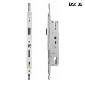 Thân khóa cửa nhôm hafele đa điểm 911.50.913