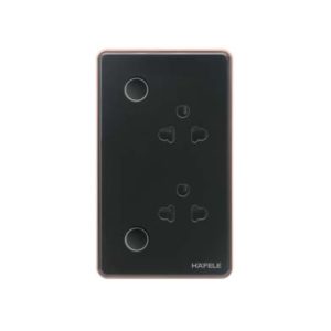 Ổ cắm thông minh Hafele HSL-WSS01B đen 820.71.006