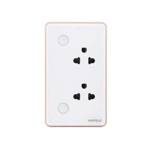 Ổ cắm thông minh Hafele HSL-WSS01W trắng 820.71.007