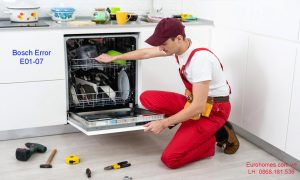 MÁY RỬA BÁT BOSCH LỖI E01-07
