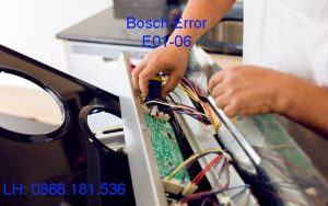 MÁY RỬA BÁT BOSCH LỖI E01-06