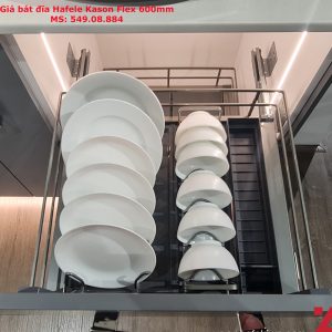 Giá bát đĩa Hafele Kosmo Kason Flex 600mm 549.08.884