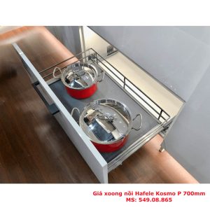 Giá xoong nồi hafele Kosmo P kasson 700mm 549.08.865