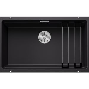 Chậu đá đơn Blanco Etagon 700-U Black 525891 màu đen