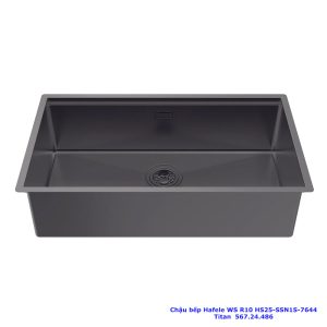 chậu bếp inox Hafele WS R10 HS25-SSN1S-7644 titan 567.24.486