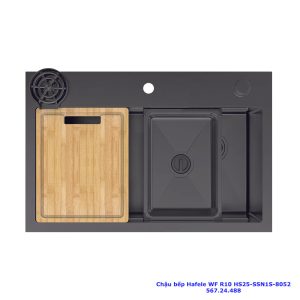 Chậu rửa bát Hafele WF R10 HS25-SSN1S-8052 màu titan 567.24.488