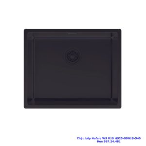 Chậu rửa bát Hafele WS R10 HS25-SSN1S-540 màu đen 567.24.481