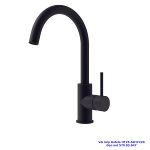 Vòi rửa bát Hafele HT25-SH1F220 đen mờ 570.85.047